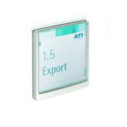 DURABLE Click Sign dørskilt 149x148,5mm hvid