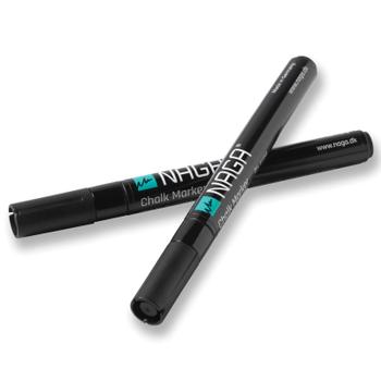 NAGA kridtmarker rund spids 2mm sort (22110)
