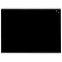 NAGA magnetisk glastavle 60x80cm sort