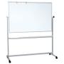 NAGA mobil magnetisk whiteboardtavle 200x100cm hvid