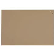 NAGA magnetisk glastavle 60x80cm beige
