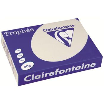 CLAIREFONTAINE Trophee A4 kopipapir 80g lysegrå 500ark (1788C*5)