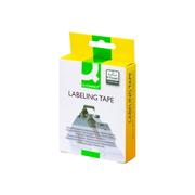 QConnect Q-connect TZe-tape 12mmx8m sort/rød