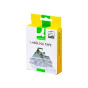 QConnect Q-connect TZe-tape 12mmx8m sort/grøn