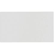WhiteLabel Bordplade hvid laminat rektangulær, 80x160cm