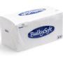 Bulkysoft servietter 33x33cm hvid 500stk