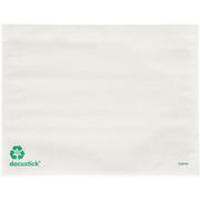 WhiteLabel Følgeseddellommer papir u/tryk C6 122x165mm hvid 1000stk