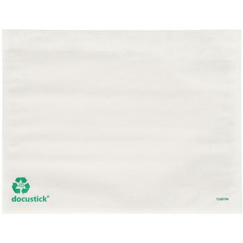 WhiteLabel Følgeseddellommer papir u/tryk C6 122x165mm hvid 1000stk (T220106)