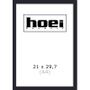 HOEI 111 træramme A4 sort