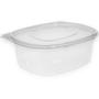 VERIVE oval plastbæger 105x133x43mm 250ml klar