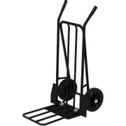 KONGAMEK bagagevogn m/gummihjul 780x555x1110mm sort 250kg
