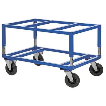 KONGAMEK pallevogn 1200x800x655mm blå 800kg (KM222-BB)