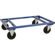 KONGAMEK pallevogn 1200x800x305mm blå 800kg