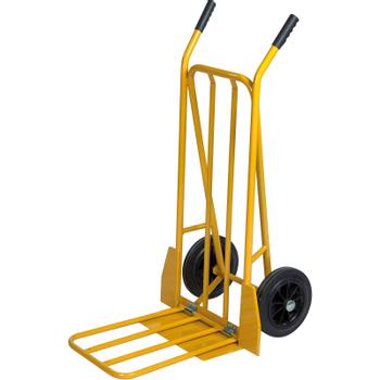 KONGAMEK bagagevogn m/ gummihjul 780x555x1110mm gul 250kg (KM103)