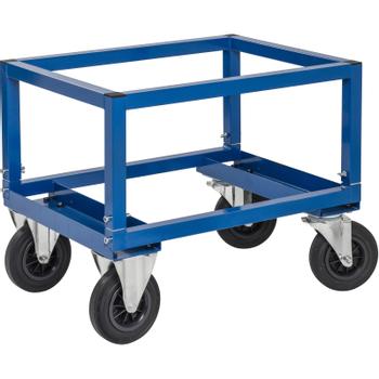 KONGAMEK halv pallevogn 800x600x654mm blå 800kg (KM222-BH)