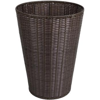 WhiteLabel Jungle kurvedisplay fod 800xØ595mm brun (59.2858.6)