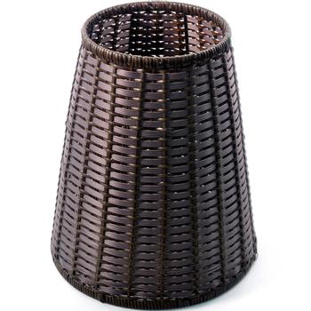 WhiteLabel Jungle kurvedisplay fod 500xØ435mm brun (59.2858.3)