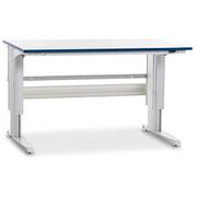 SONO Arbejdsbord 80x200cm lysegrå 400kg