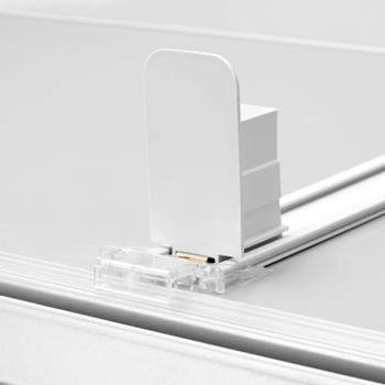 WhiteLabel Vareskubber m/ varestopper 2N 285mm grå (22.0089.147*50)