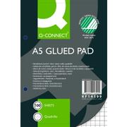 QConnect Q-connect standardblokke 60g A5 kvadreret 2 huller