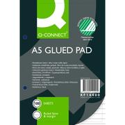 QConnect Q-connect standardblokke 60g A5 linjeret 2 huller