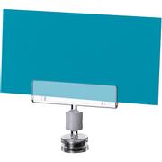 WhiteLabel Prisskilteklemme m/magnet 50mm glasklar