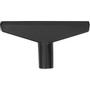 WhiteLabel T-stykke t/skilteramme A3-A6 90mm sort