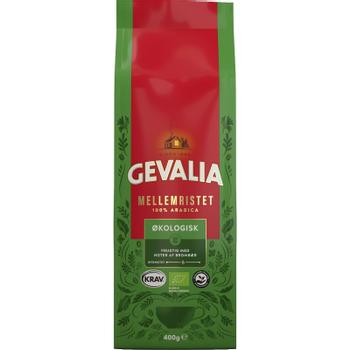 GEVALIA formalet kaffe 400g økologisk (4070976)