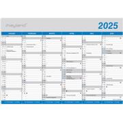Mayland 2025 25059000 klassisk vægkalender A4 21x29,6cm