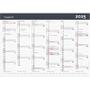 Mayland 2025 25063100 moderne vægkalender A3 29,6x42cm