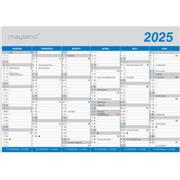 Mayland 2025 25058000 klassisk vægkalender A5 15x21cm
