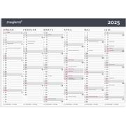Mayland 2025 25059050 moderne vægkalender A4 21x29,6cm