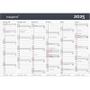 Mayland 2025 25058050 moderne vægkalender A5 15x21cm