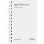 Mayland 2025 25084800 mini ugekalender refill 12,5x8cm hvid