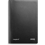 Mayland 2025 25084500 mini ugekalender 13,5x9cm sort