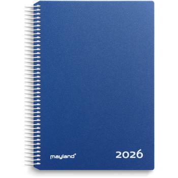 Mayland 2026 26218020 timekalender 24, 2x18, 5cm blå (26218020)