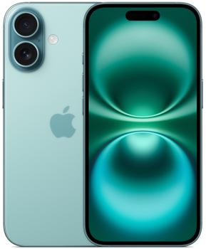 APPLE iPhone 16 512GB (blågrønn) Smarttelefon,  6,1" Super Retina XDR-skjerm,  48+12MP kamera, IP68, 5G (MYEU3QN/A)