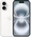 APPLE iPhone 16 - 5G smartphone - dual-SIM / Internal Memory 128 GB - OLED display - 6.1" - 2556 x 1179 pixels - 2x rear cameras 48 MP, 12 MP - front camera 12 MP - white