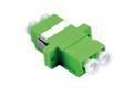 VALUE Fibre Optic Adapter, LC Duplex Plastic Body,, w/Flange (OS2/APC)