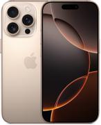 APPLE iPhone 16 Pro 128GB (sandfarget titan) Smarttelefon, 6,3'' Super Retina XDR-skjerm, 48+48+12MP kamera, IP68, 5G