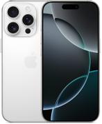 APPLE iPhone 16 Pro 128GB (hvit titan) Smarttelefon, 6,3'' Super Retina XDR-skjerm, 48+48+12MP kamera, IP68, 5G