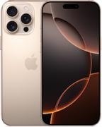 APPLE iPhone 16 Pro Max 256GB (sandfarget titan) Smarttelefon,  6,9'' Super Retina XDR-skjerm,  48+48+12MP kamera, IP68, 5G (MYWX3QN/ A)