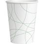 _ Kaffebæger Leaf Abstract, ABENA Gastro, 9,2cm, Ø8cm, 24 cl, 25 cl, hvid, papir, 8 oz