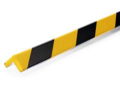 DURABLE Eckschutzprofil C19  gelb/schwarz selbstklebend 1m