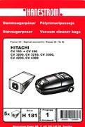 HANESTRÖM Dammsugarpåsar HITACHI CV 160-180