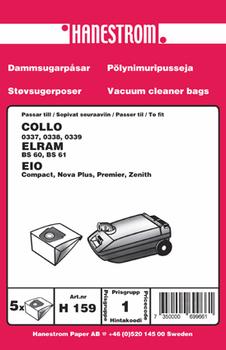 HANESTRÖM Dammsugarpåsar ELRAM BS 60, BS 61 (H159)