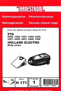 HANESTRÖM Dammsugarpåsar ETA 1406, 1407 (H171)