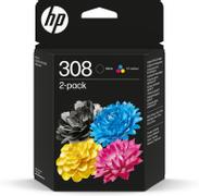 HP HP/Ink 308 BK/Tri-Color Ink Cartridge