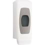 CLASSIC Dispenser, Classic Recycled, 1000 ml, hvid, plast, m. grå frontrude, til påfyldning af flydende sæbe og desinfektion
