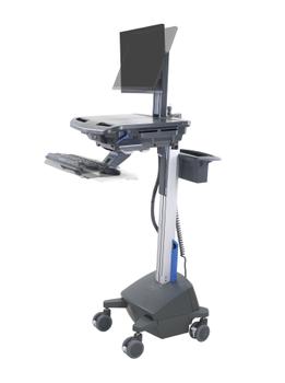 ERGOTRON STYLEVIEW CART LCD PIVOT LIFE POWERED EU/SAU-EU DARK GREY CRTS (SV42-8302-2)